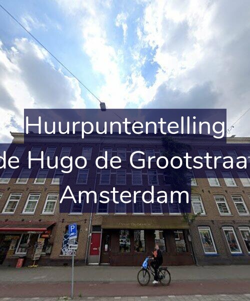Foto gevel Huurpuntentelling voor Tweede Hugo de Grootstraat 37-1, Amsterdam