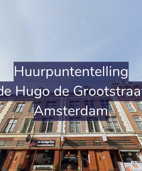 Foto gevel Huurpuntentelling voor Tweede Hugo de Grootstraat 15-2, Amsterdam