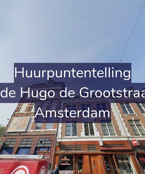 Foto gevel Huurpuntentelling voor Tweede Hugo de Grootstraat 3-2, Amsterdam