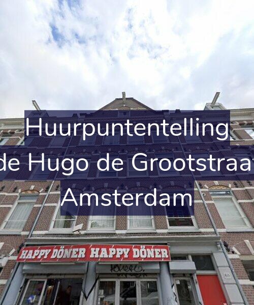 Foto gevel Huurpuntentelling voor Tweede Hugo de Grootstraat 60-2, Amsterdam