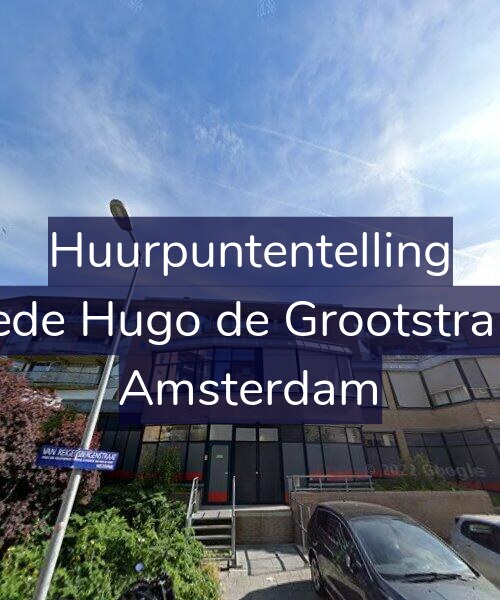Foto gevel Huurpuntentelling voor Tweede Hugo de Grootstraat 87, Amsterdam