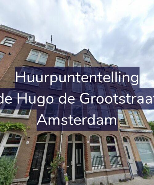 Foto gevel Huurpuntentelling voor Tweede Hugo de Grootstraat 40-4, Amsterdam