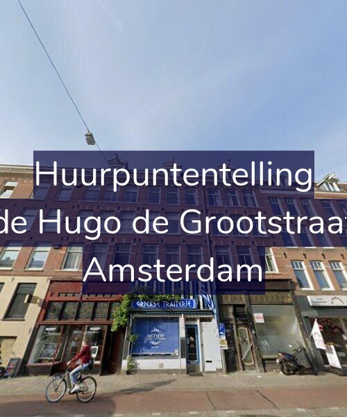 Foto gevel Huurpuntentelling voor Tweede Hugo de Grootstraat 25-4, Amsterdam