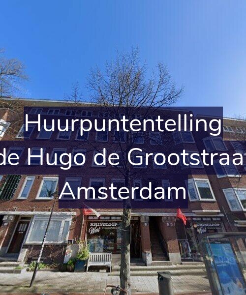 Foto gevel Huurpuntentelling voor Tweede Hugo de Grootstraat 70-2, Amsterdam