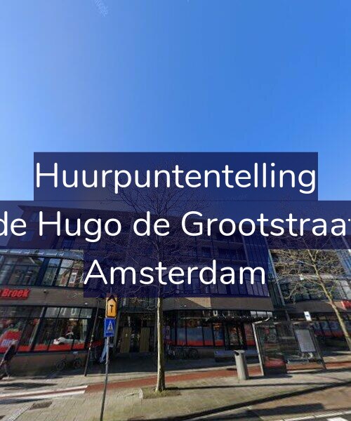 Foto gevel Huurpuntentelling voor Tweede Hugo de Grootstraat 45-P, Amsterdam