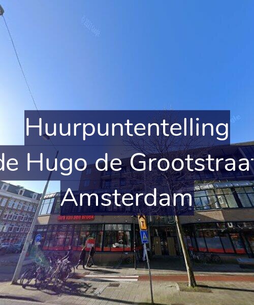 Foto gevel Huurpuntentelling voor Tweede Hugo de Grootstraat 45-G, Amsterdam