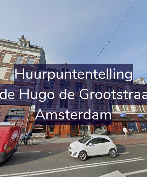 Foto gevel Huurpuntentelling voor Tweede Hugo de Grootstraat 5-H, Amsterdam