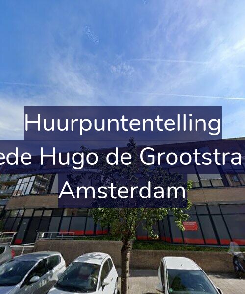 Foto gevel Huurpuntentelling voor Tweede Hugo de Grootstraat 69, Amsterdam