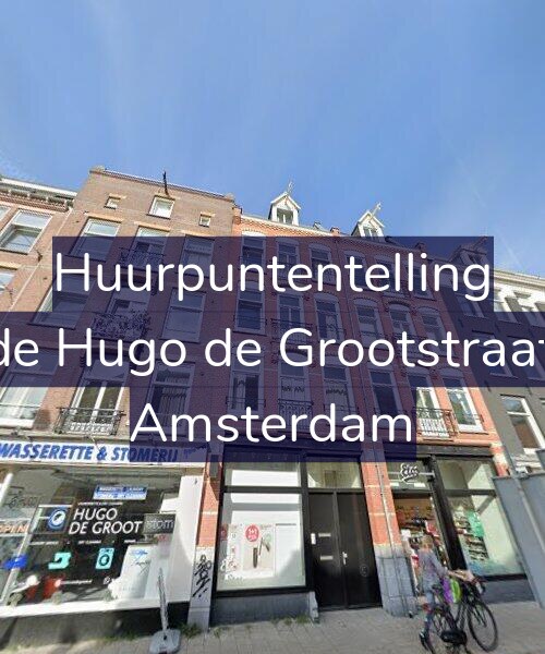 Foto gevel Huurpuntentelling voor Tweede Hugo de Grootstraat 28-D, Amsterdam