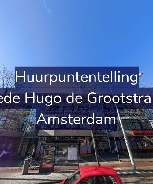 Foto gevel Huurpuntentelling voor Tweede Hugo de Grootstraat 79, Amsterdam