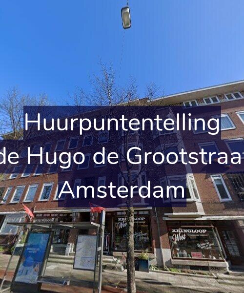 Foto gevel Huurpuntentelling voor Tweede Hugo de Grootstraat 68-3, Amsterdam