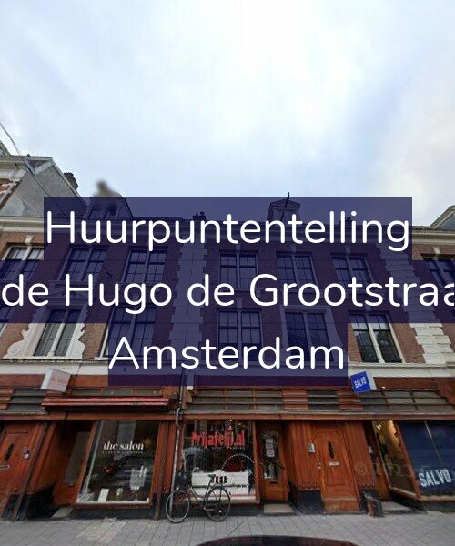 Foto gevel Huurpuntentelling voor Tweede Hugo de Grootstraat 7-1, Amsterdam