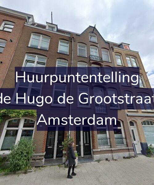 Foto gevel Huurpuntentelling voor Tweede Hugo de Grootstraat 40-H, Amsterdam
