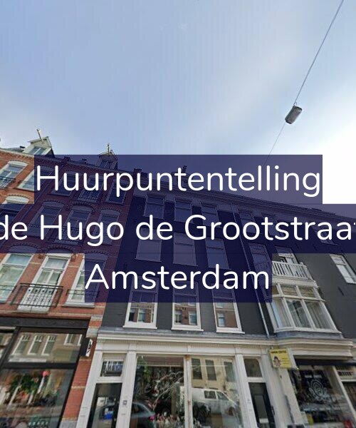 Foto gevel Huurpuntentelling voor Tweede Hugo de Grootstraat 24-3, Amsterdam