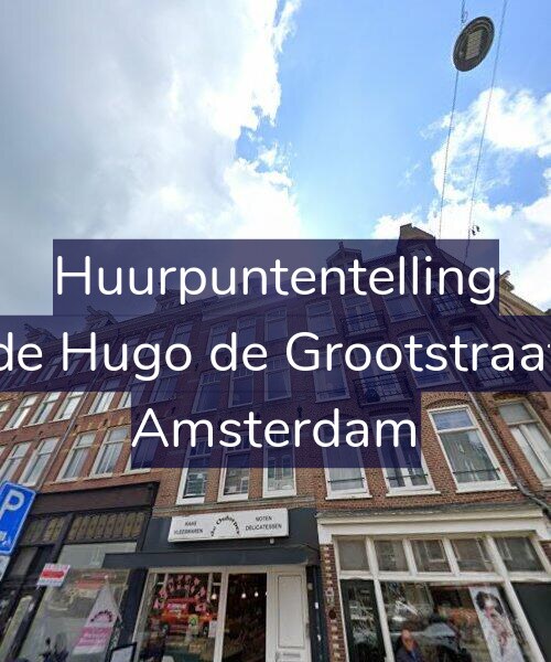 Foto gevel Huurpuntentelling voor Tweede Hugo de Grootstraat 29-2, Amsterdam