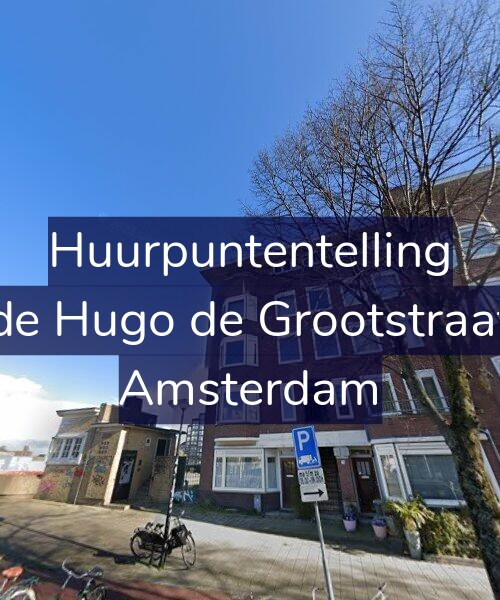 Foto gevel Huurpuntentelling voor Tweede Hugo de Grootstraat 78-3, Amsterdam