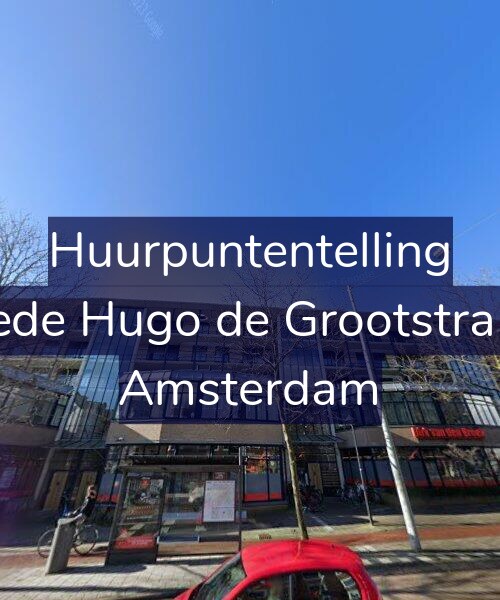 Foto gevel Huurpuntentelling voor Tweede Hugo de Grootstraat 77, Amsterdam