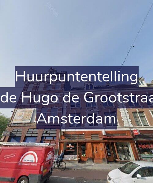 Foto gevel Huurpuntentelling voor Tweede Hugo de Grootstraat 3-1, Amsterdam