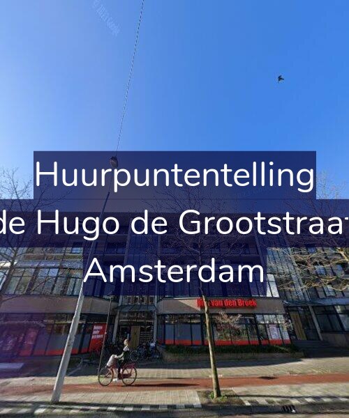Foto gevel Huurpuntentelling voor Tweede Hugo de Grootstraat 45-D, Amsterdam