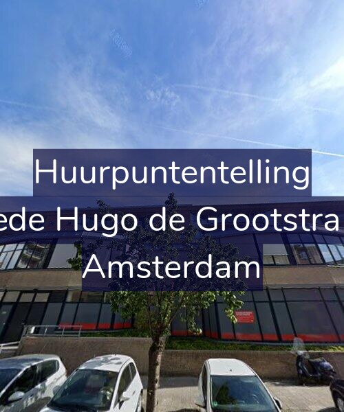 Foto gevel Huurpuntentelling voor Tweede Hugo de Grootstraat 71, Amsterdam