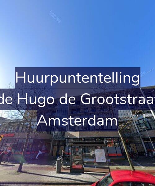 Foto gevel Huurpuntentelling voor Tweede Hugo de Grootstraat 45-F, Amsterdam