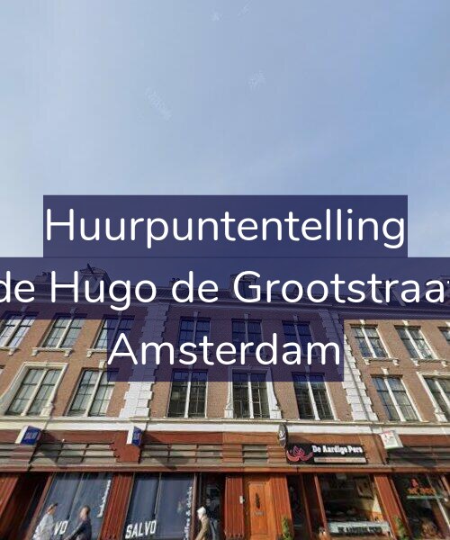 Foto gevel Huurpuntentelling voor Tweede Hugo de Grootstraat 11-3, Amsterdam