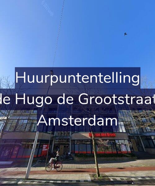 Foto gevel Huurpuntentelling voor Tweede Hugo de Grootstraat 45-M, Amsterdam