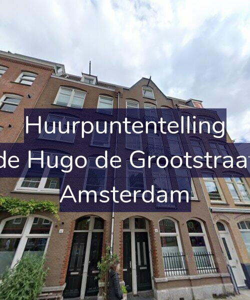 Foto gevel Huurpuntentelling voor Tweede Hugo de Grootstraat 40-1, Amsterdam
