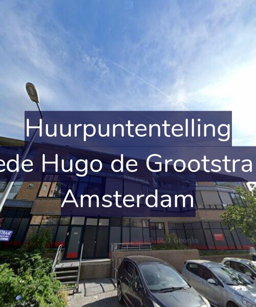 Foto gevel Huurpuntentelling voor Tweede Hugo de Grootstraat 67, Amsterdam