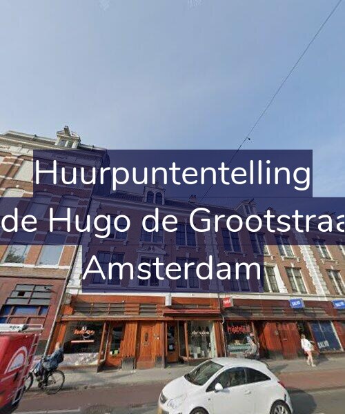 Foto gevel Huurpuntentelling voor Tweede Hugo de Grootstraat 5-1, Amsterdam