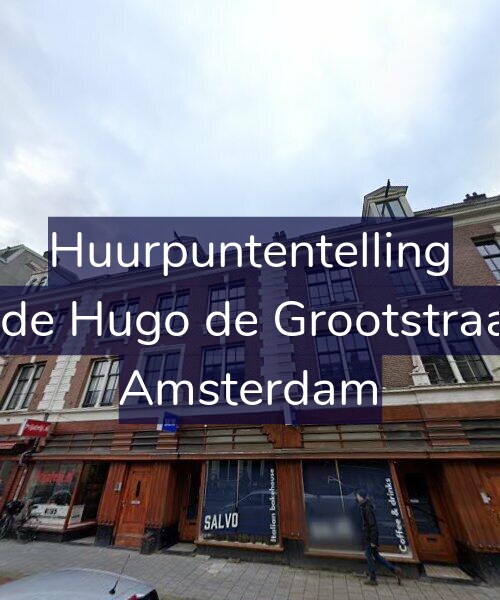 Foto gevel Huurpuntentelling voor Tweede Hugo de Grootstraat 9-2, Amsterdam