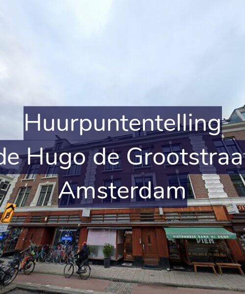 Foto gevel Huurpuntentelling voor Tweede Hugo de Grootstraat 14-2, Amsterdam