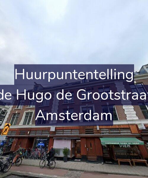 Foto gevel Huurpuntentelling voor Tweede Hugo de Grootstraat 14-3, Amsterdam