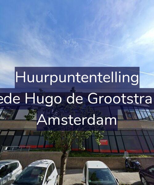 Foto gevel Huurpuntentelling voor Tweede Hugo de Grootstraat 73, Amsterdam