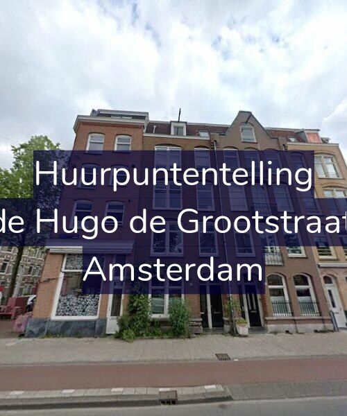 Foto gevel Huurpuntentelling voor Tweede Hugo de Grootstraat 42-H, Amsterdam
