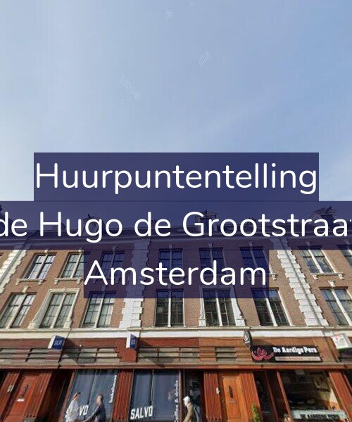 Foto gevel Huurpuntentelling voor Tweede Hugo de Grootstraat 11-2, Amsterdam