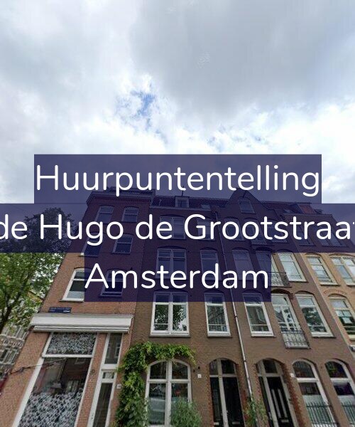 Foto gevel Huurpuntentelling voor Tweede Hugo de Grootstraat 42-3, Amsterdam