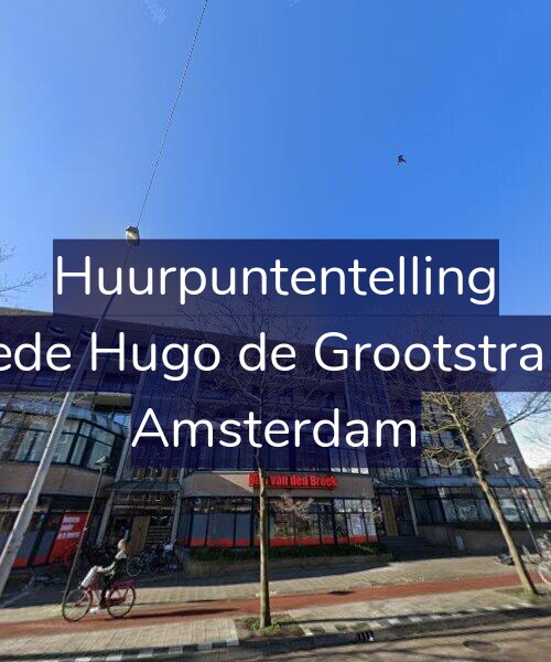 Foto gevel Huurpuntentelling voor Tweede Hugo de Grootstraat 95, Amsterdam
