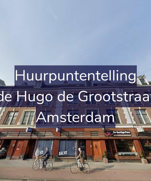 Foto gevel Huurpuntentelling voor Tweede Hugo de Grootstraat 11-1, Amsterdam