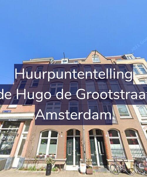 Foto gevel Huurpuntentelling voor Tweede Hugo de Grootstraat 42-4, Amsterdam
