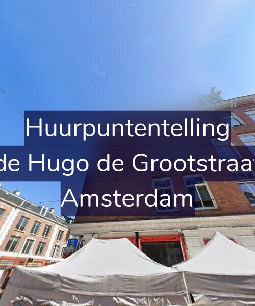 Foto gevel Huurpuntentelling voor Tweede Hugo de Grootstraat 19-3, Amsterdam