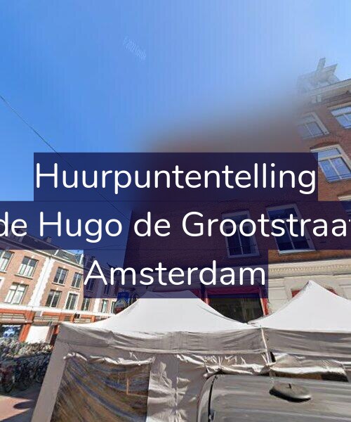 Foto gevel Huurpuntentelling voor Tweede Hugo de Grootstraat 19-4, Amsterdam