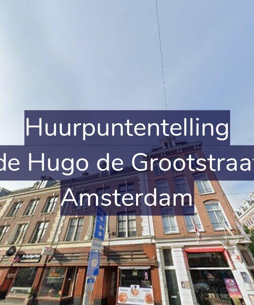 Foto gevel Huurpuntentelling voor Tweede Hugo de Grootstraat 17-2, Amsterdam