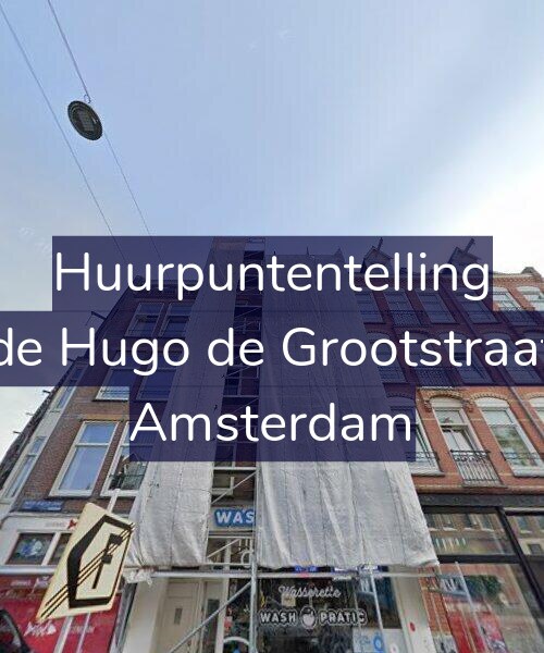 Foto gevel Huurpuntentelling voor Tweede Hugo de Grootstraat 30-2, Amsterdam