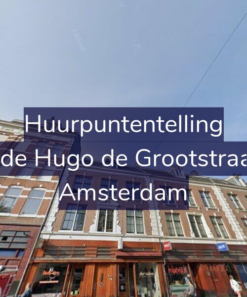Foto gevel Huurpuntentelling voor Tweede Hugo de Grootstraat 5-2, Amsterdam