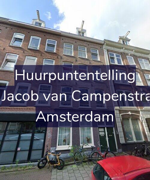 Foto gevel Huurpuntentelling voor Tweede Jacob van Campenstraat 98-H, Amsterdam