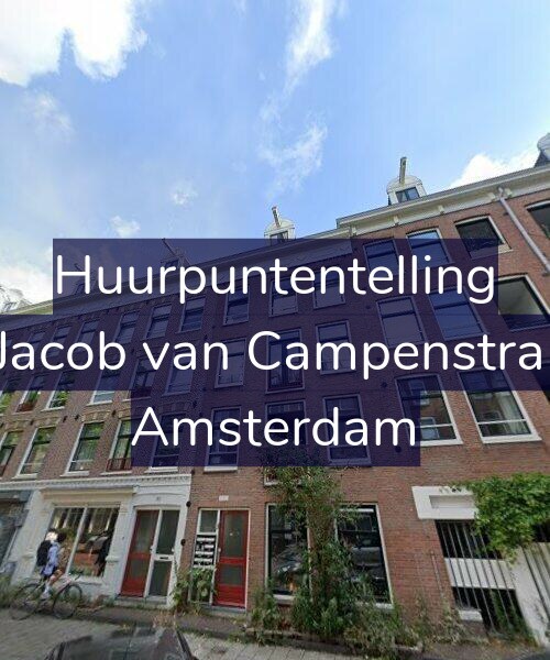 Foto gevel Huurpuntentelling voor Tweede Jacob van Campenstraat 103-A, Amsterdam