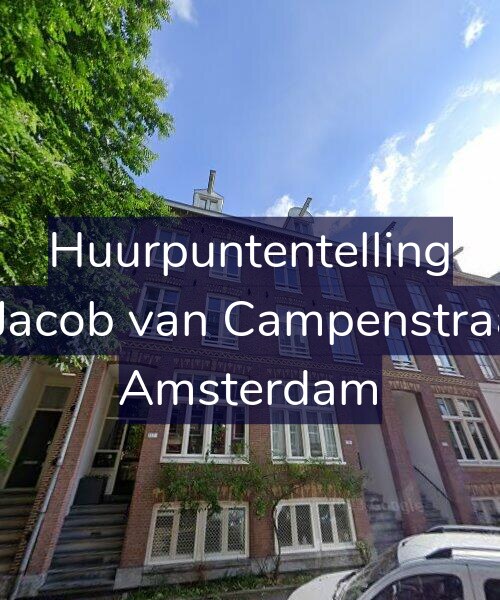 Foto gevel Huurpuntentelling voor Tweede Jacob van Campenstraat 119-D, Amsterdam