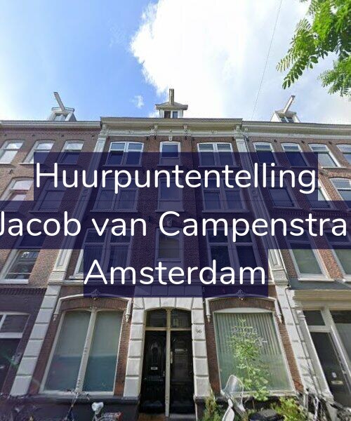 Foto gevel Huurpuntentelling voor Tweede Jacob van Campenstraat 96-3R, Amsterdam