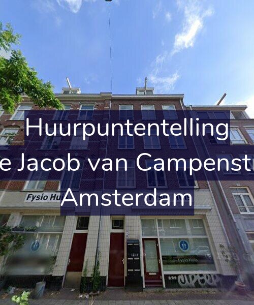 Foto gevel Huurpuntentelling voor Tweede Jacob van Campenstraat 17, Amsterdam